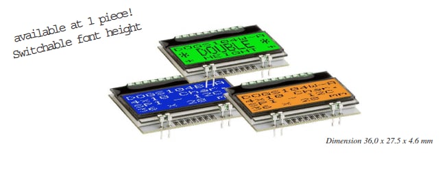 DISPLAY VISIONS DOGS104-A Display Modules & Backlights