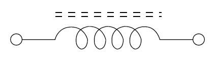 Schematic - Bourns RLB0913 Radial Leaded Non-Shielded Inductors