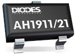 Diodes Incorporated AH1911/AH1921 Omnipolar Hall Effect Switches