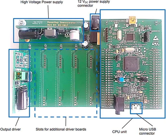 EPCOS / TDK PowerHap Piezo Actuator Evaluation Kit