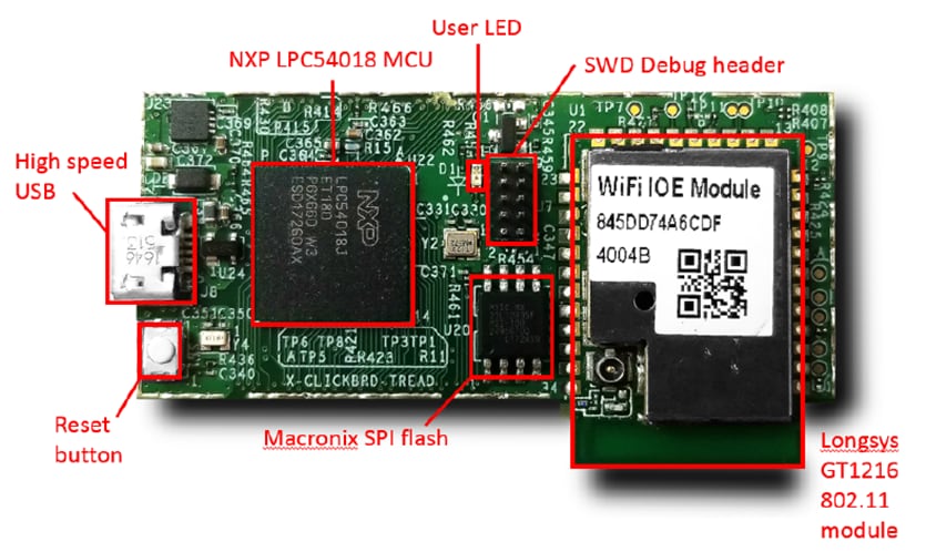 LPC54018 IoT Module (OM40007)