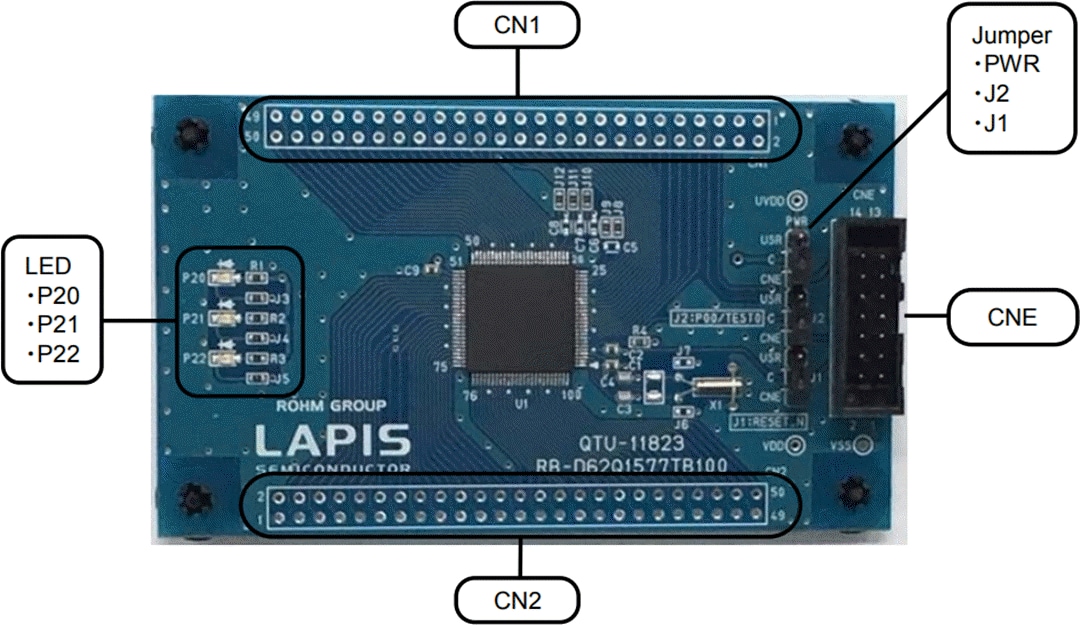 ROHM Semiconductor ML62Q1577 Reference Board