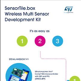 STMicroelectronics STEVAL-MKSBOX1V1 SensorTile.box Development Kit