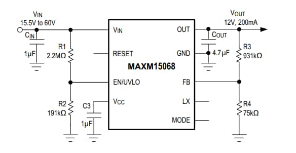 Analog Devices Inc. MAXM15068 Voltage Regulator ICs & Power Modules