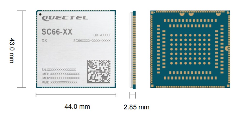 Chart - Quectel Smart IoT Modules