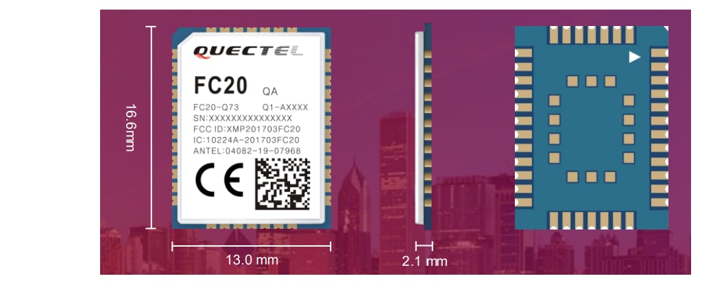 Infographic - Quectel FC20 & FC30 Wi-Fi® Modules