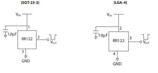 Application Circuit Diagram - Coto Technology RedRock® RR122 TMR Digital Magnetic Sensors