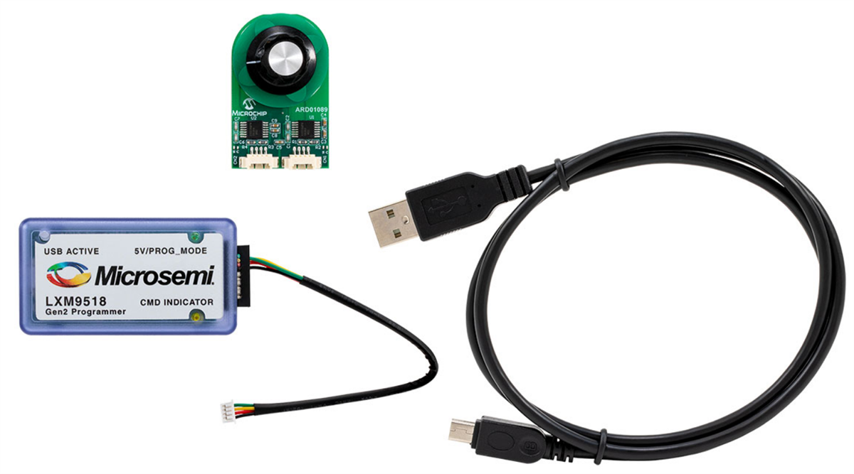 Microchip Technology LXE/LXK330x Rotary Position Sensor Boards & Kits