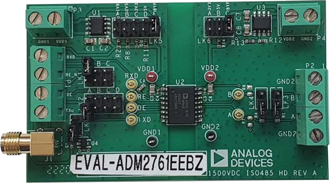 Analog Devices Inc. EVAL-ADM2761EEBZ Evaluation Board