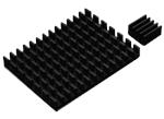 DFRobot Black Aluminum Heatsink Kit for Raspberry Pi 4B