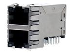 TRP Connector / Bel 2x1 Port Stacked Offset ICMs
