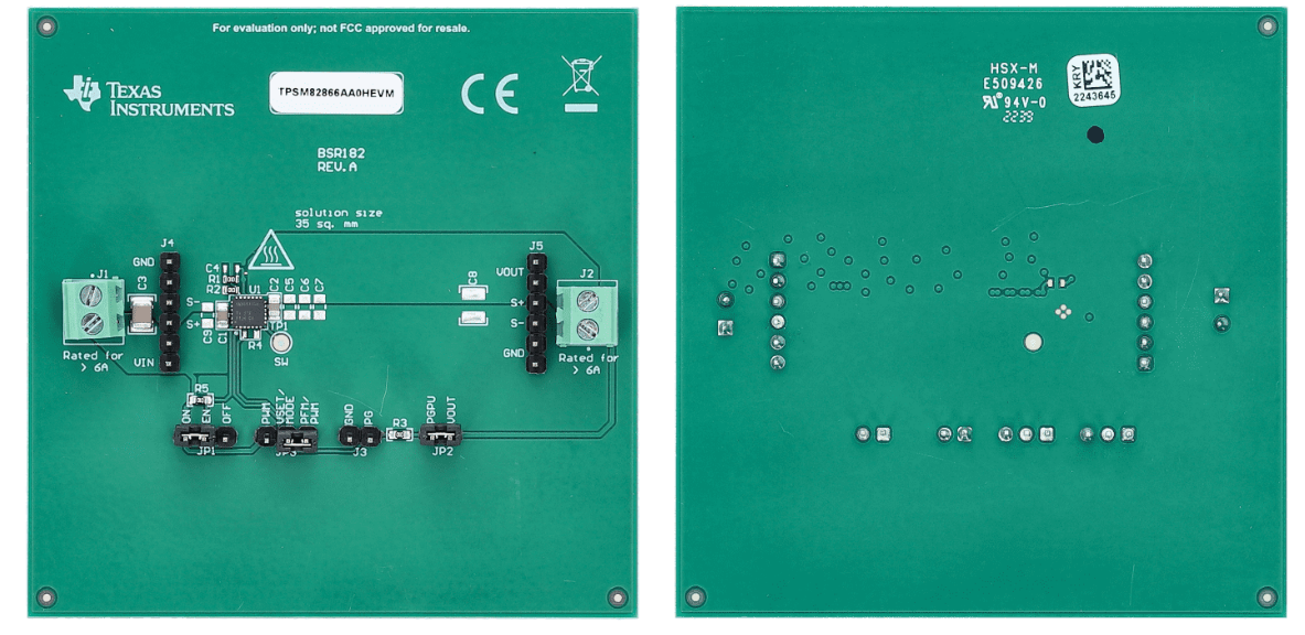 Texas Instruments TPSM8286xAA0xEVM Evaluation Modules (EVMs)