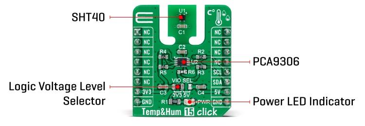 Mikroe Temp & Hum 15 Click