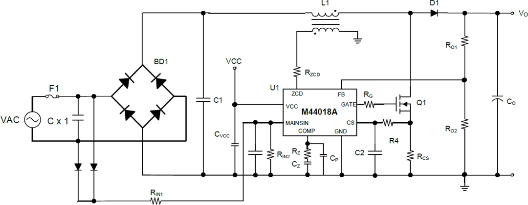 Monolithic Power Systems (MPS) MP44018A CrM/DCM Multi-Mode PFC Controller