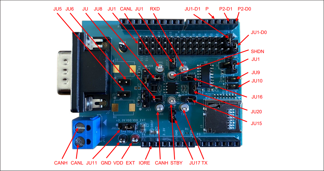 Analog Devices / Maxim Integrated MAX33041E Shield