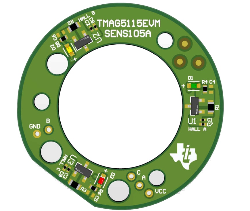 Texas Instruments TMAG5115EVM Evaluation Module