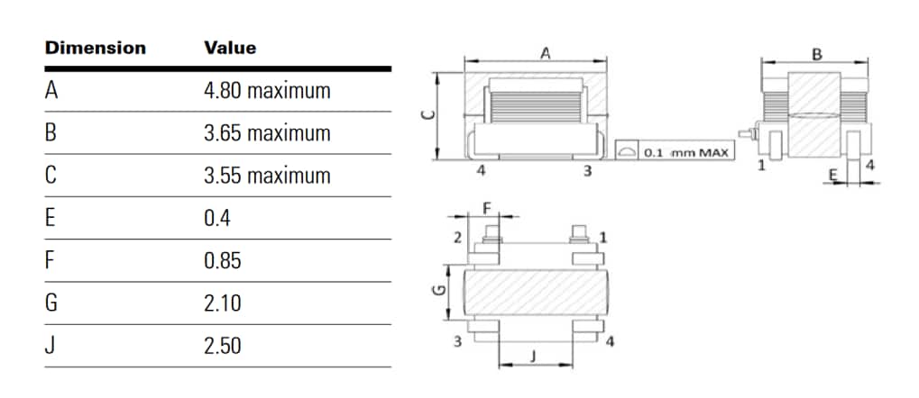 Eaton Electronics ECSTA Automotive Grade Current Sense Transformers