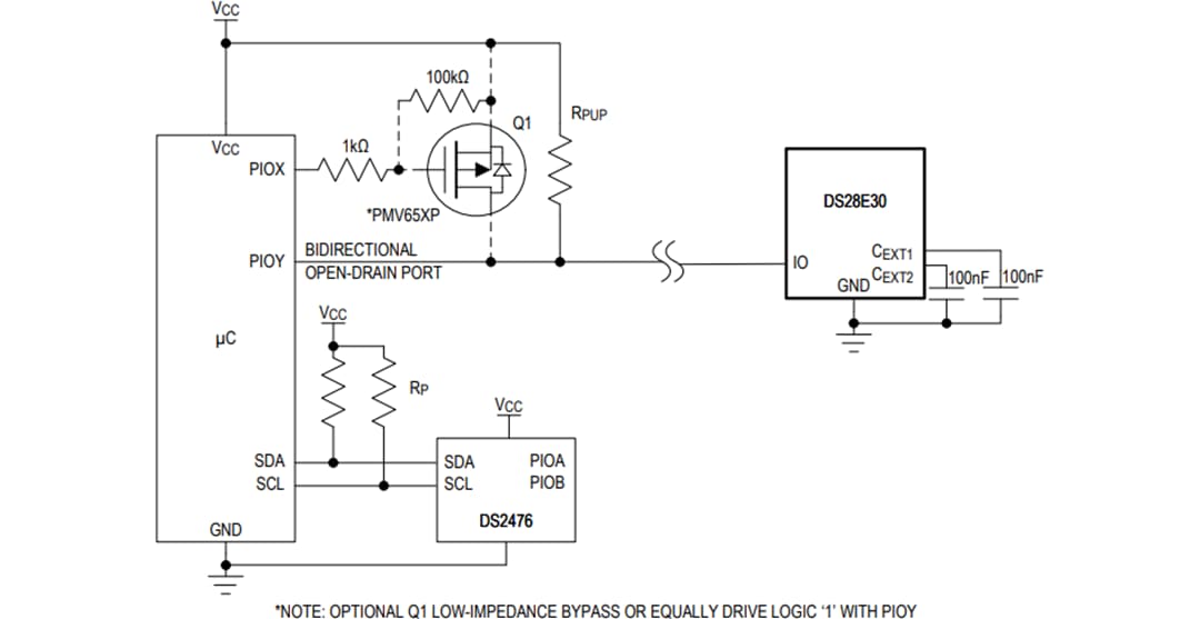 Analog Devices / Maxim Integrated DS28E30 1-Wire® ECDSA Secure Authenticator