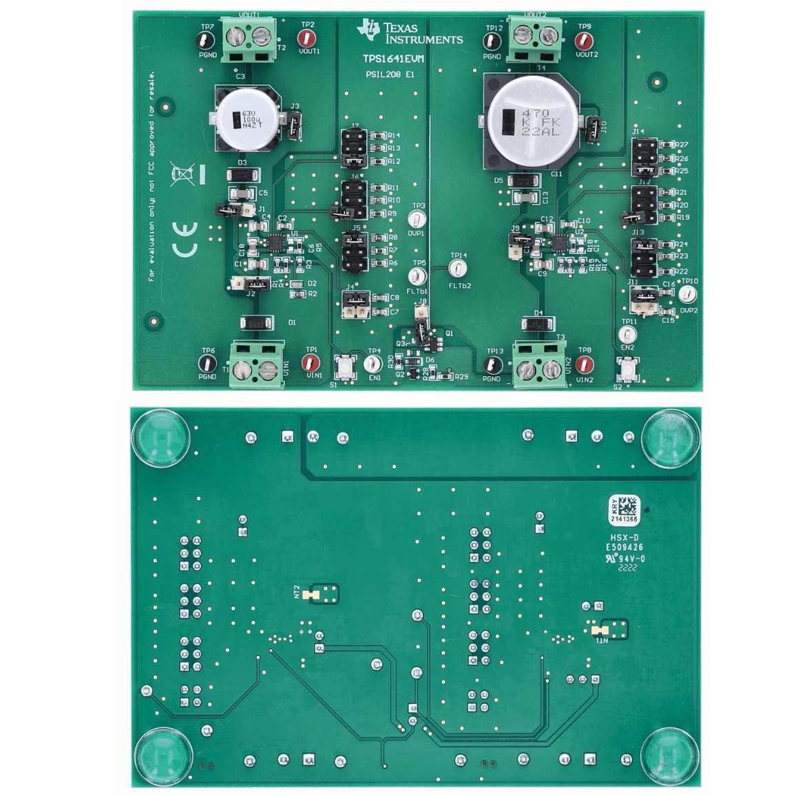 Texas Instruments TPS1641EVM Evaluation Module
