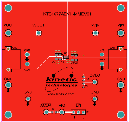 Kinetic Technologies KTS1677A Evaluation Kit
