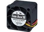 San Ace 38 9HVA High Static Pressure DC Fans