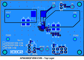 Diodes Incorporated AP66300Q Evaluation Board