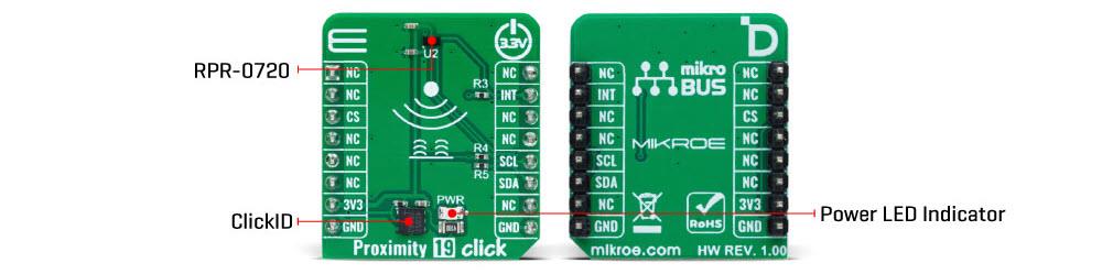 Mikroe MIKROE-6062 Proximity 19 Click