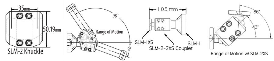 Mechanical Drawing - Swivellink SLM-2 Knuckles