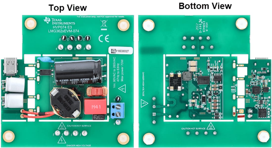 Mechanical Drawing - Texas Instruments LMG3624EVM-081 Converter Evaluation Module