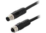 L-Com M12 T-Code DC Power Cable Assemblies