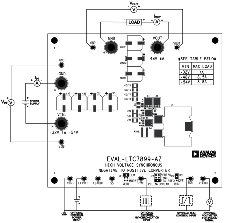 Schematic - Analog Devices Inc. EVAL-LTC7899-AZ Evaluation Board