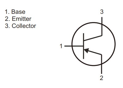 Schematic - Comchip Technology AMMBT2907AM PNP Automotive Small Signal Transistor