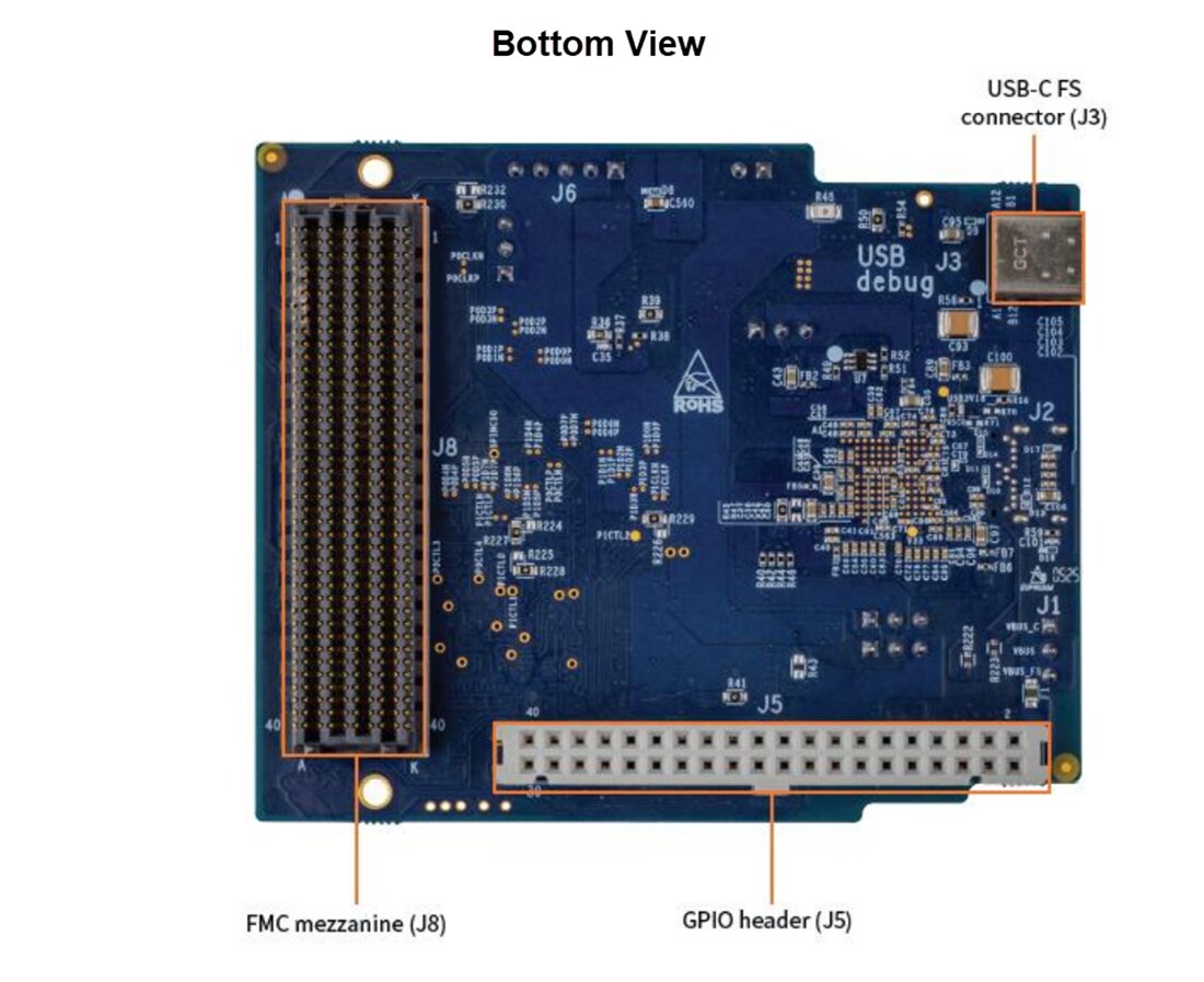Mechanical Drawing - Infineon Technologies EZ-USB™ FX20 Development Kit (DVK)