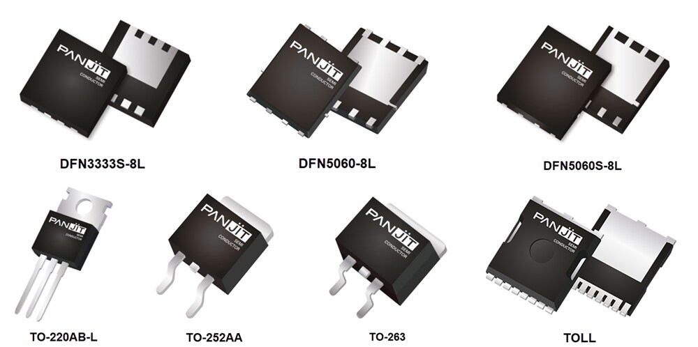 Chart - PANJIT 80V & 100V Shield Gate Trench N-Channel MOSFETs