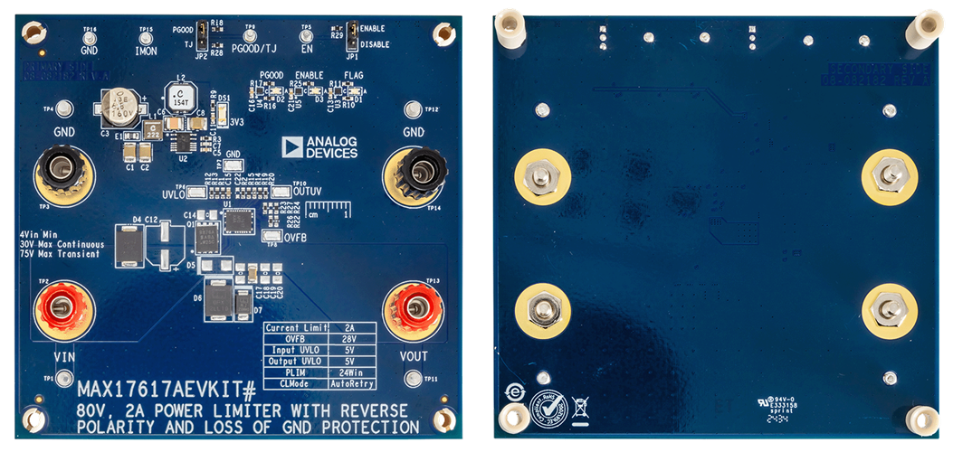 Location Circuit - Analog Devices / Maxim Integrated MAX17617AEVKIT Evaluation Kit