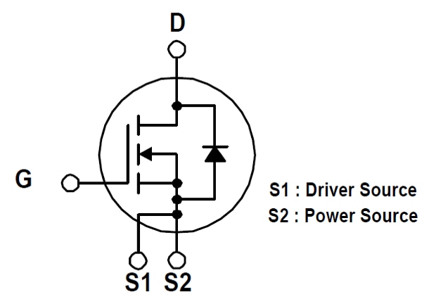 Application Circuit Diagram - onsemi NTBL032N065M3S Silicon Carbide (SiC) MOSFETs