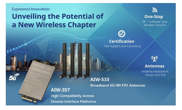 Infographic - Advantech AIW-357 5G WWAN Modules