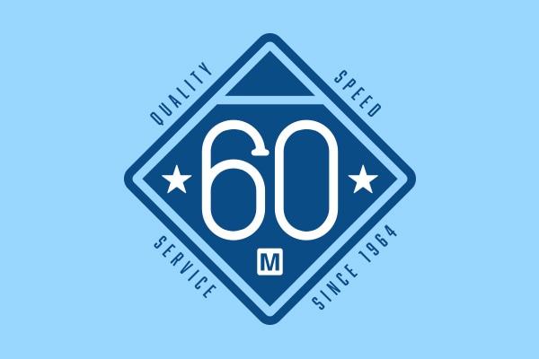 Mouser Electronics' 60th anniversary landing page