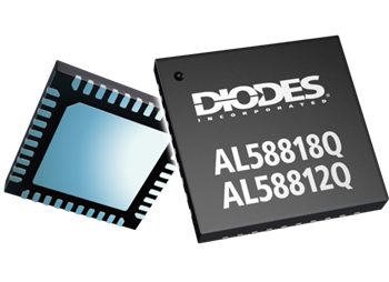 Diodes Incorporated AL58818Q 18-Channel Linear LED Driver product microsite