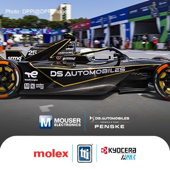 Learn more about the Mouser-backed DS PENSKE Formula E racing team