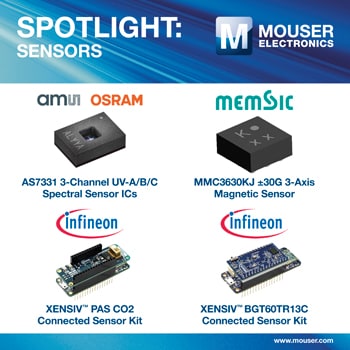 View the newest sensors at Mouser